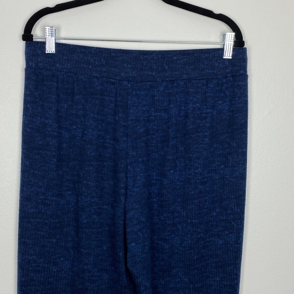 Jockey Yoga Pants Pajama Bottoms Womens Large Royal Blue Knit Stretchy Soft - Picture 4 of 7